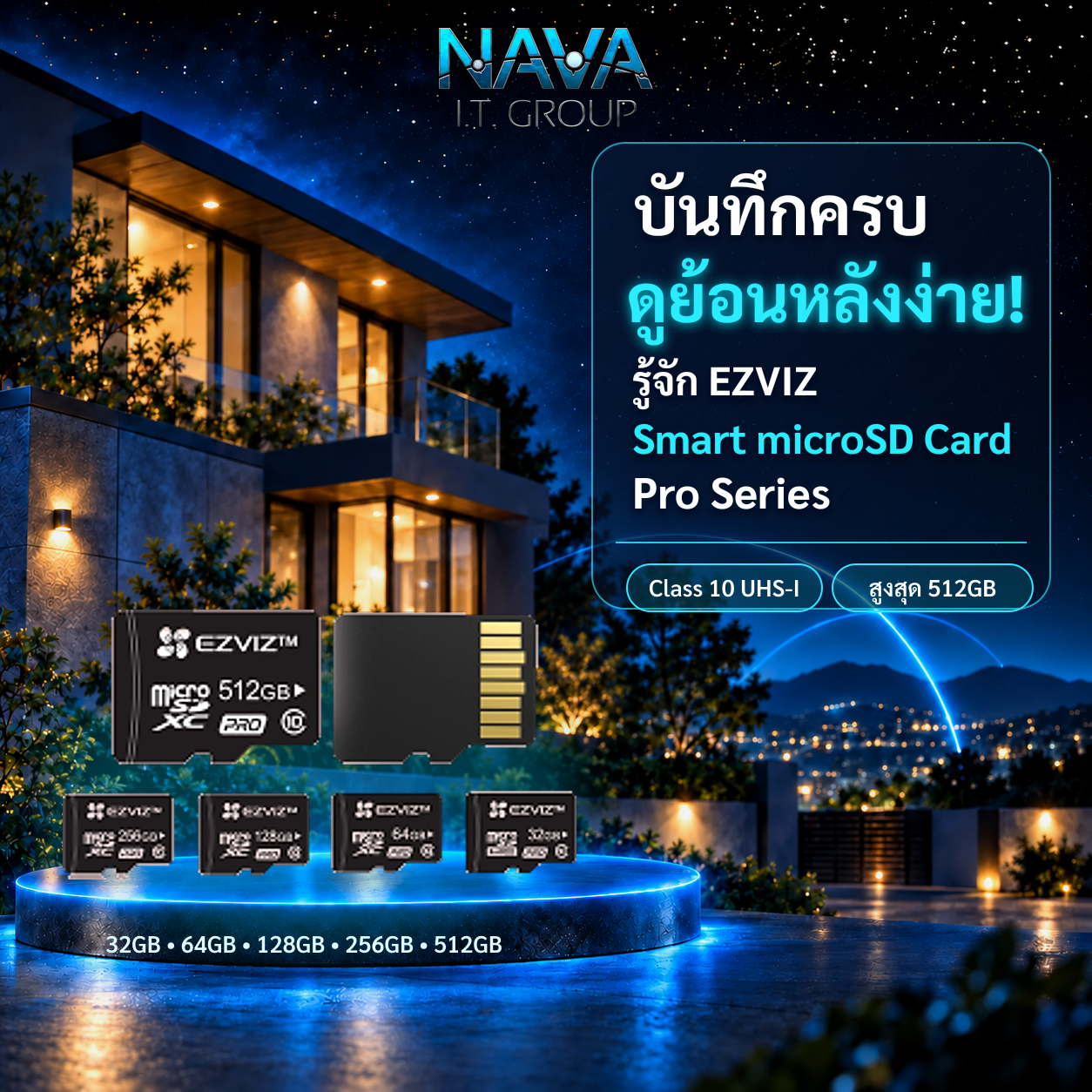 บันทึกครบ ดูย้อนหลังง่าย! รู้จัก EZVIZ Smart microSD Card Pro Series 💾📹🛡️