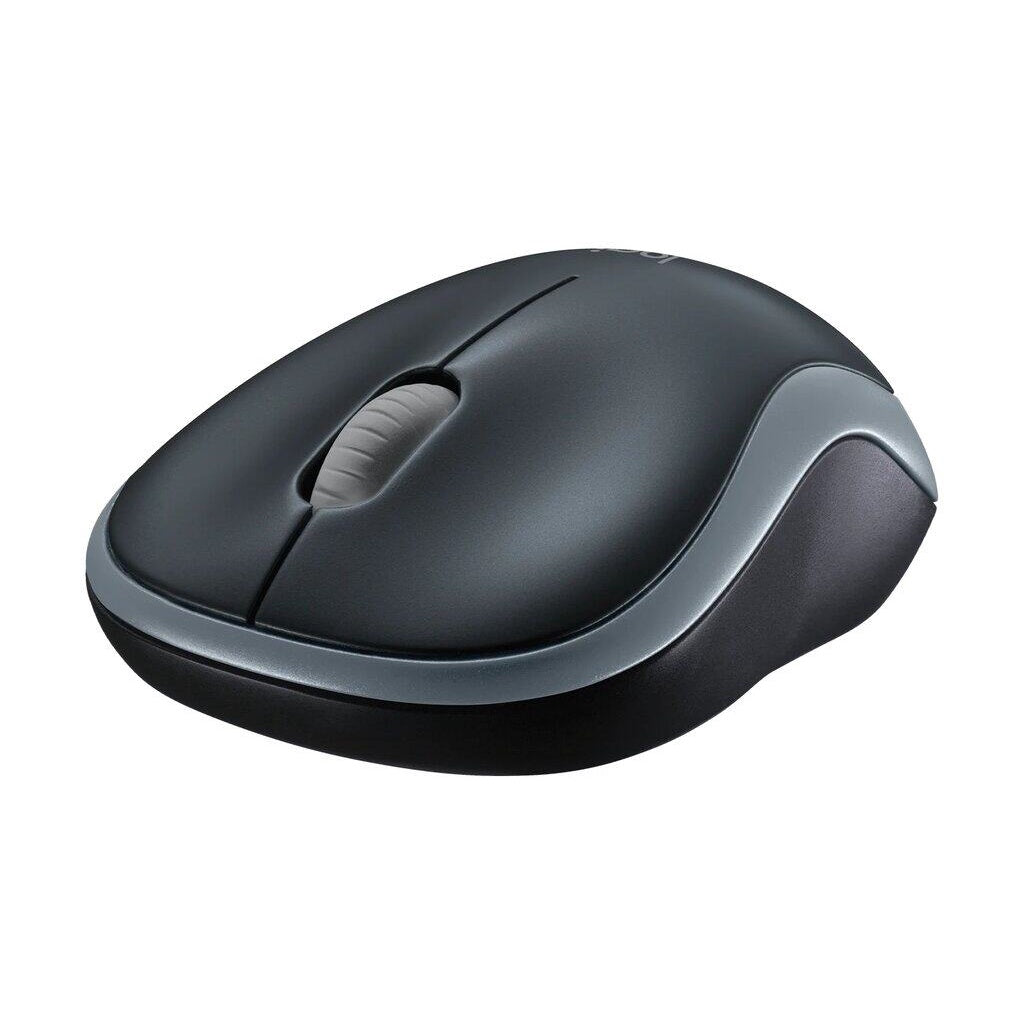 LOGITECH M185 สีดำ Wireless Mouse เม้าส์ไร้สาย