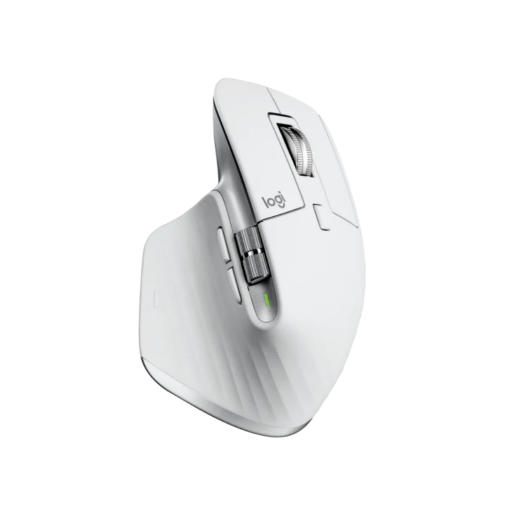 LOGITECH MX MASTER 3S FOR MAC PALEGREY (เทา) WIRELESS MOUSE เสียงคลิกเงียบ