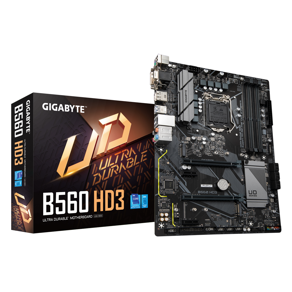 GIGABYTE B560 HD3 MAINBOARD (เมนบอร์ด) 1200 (REV.1.0)