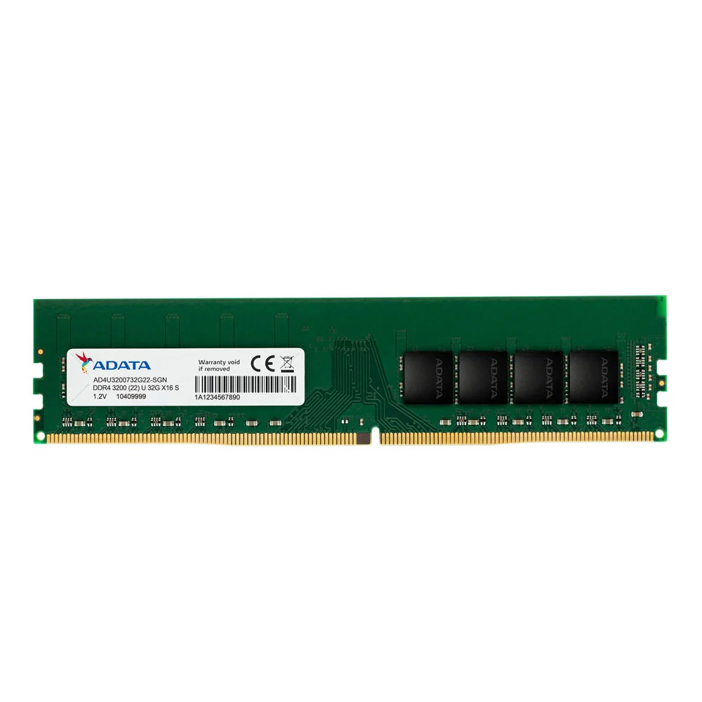ADATA  RAM PC (แรมพีซี) 16GB DDR4/3200MHz C22 รับประกันตลอดอายุการใช้งาน