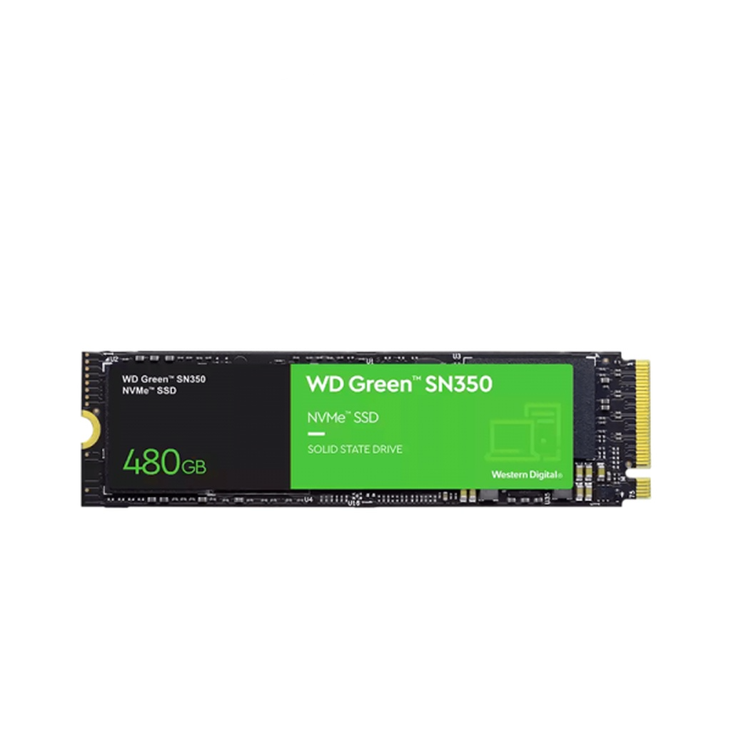 WD GREEN SN350 SSD 480GB PCIE/NVME M.2 (WDS480G2G0C) รับประกัน 3 ปี