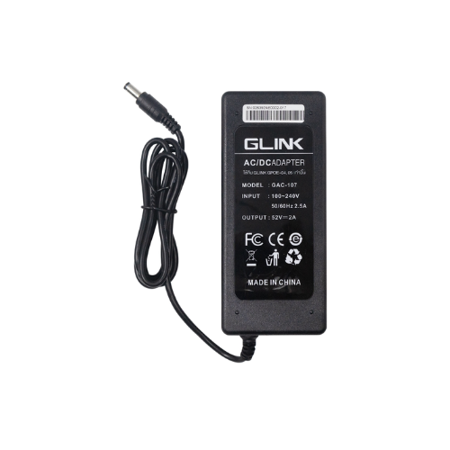 GLINK GAC-107 ADAPTER 52V 2A POE (5.5×2.5) ใช้กับกล้องวงจรปิด