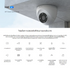 Ezviz รุ่น H4 2K Wi-Fi Smart Home Camera กล้องวงจรปิดครอบคลุมทั้งภายในเเละภายนอก