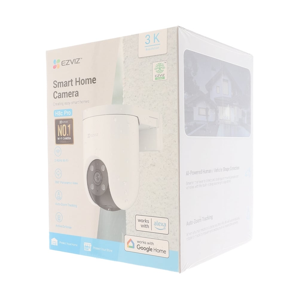EZVIZ H8C PRO 8MP 4K Pan & Tilt Wi-Fi Camera กล้องวงจรปิดภายนอก