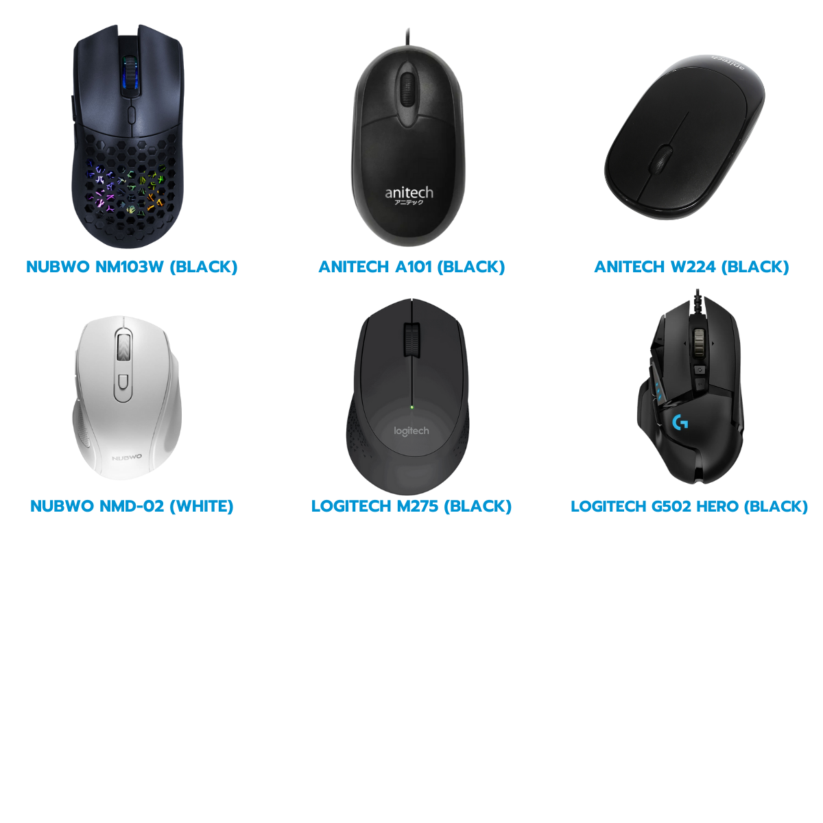 สินค้ามือสอง กล่องชำรุด Mouse (เม้าส์) สภาพดี ใช้งานได้ปกติ