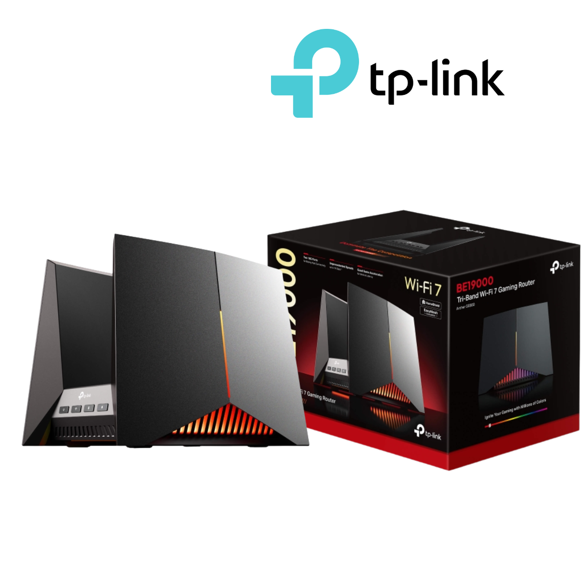 TP-Link Archer GE800 BE19000 Tri-Band Wi-Fi 7 Gaming Router รับประกันศูนย์ไทย
