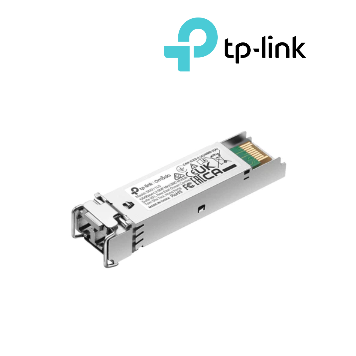 TP-LINK SM311LS Omada 1000Base-LX SMF Mini GBIC Module (TL-SM311LS) รับประกันศูนย์ไทย