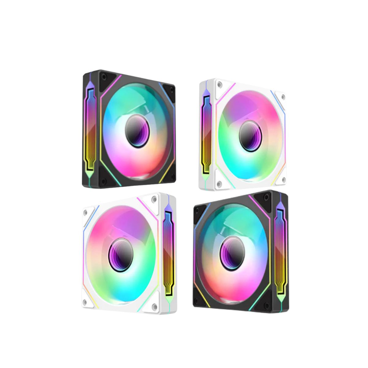 HUNTKEY พัดลมเคสคอมพิวเตอร์ GS120/GS120F Fantasy  รับประกัน 1 ปี