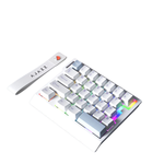 AJAZZ AK029 คีย์บอร์ดเกมมือเดียว 8000Hz แบบมีสายสวิตช์แม่เหล็ก Rapid Trigger RGB คีย์บอร์ดสําหรับ E-sports PC Gamer