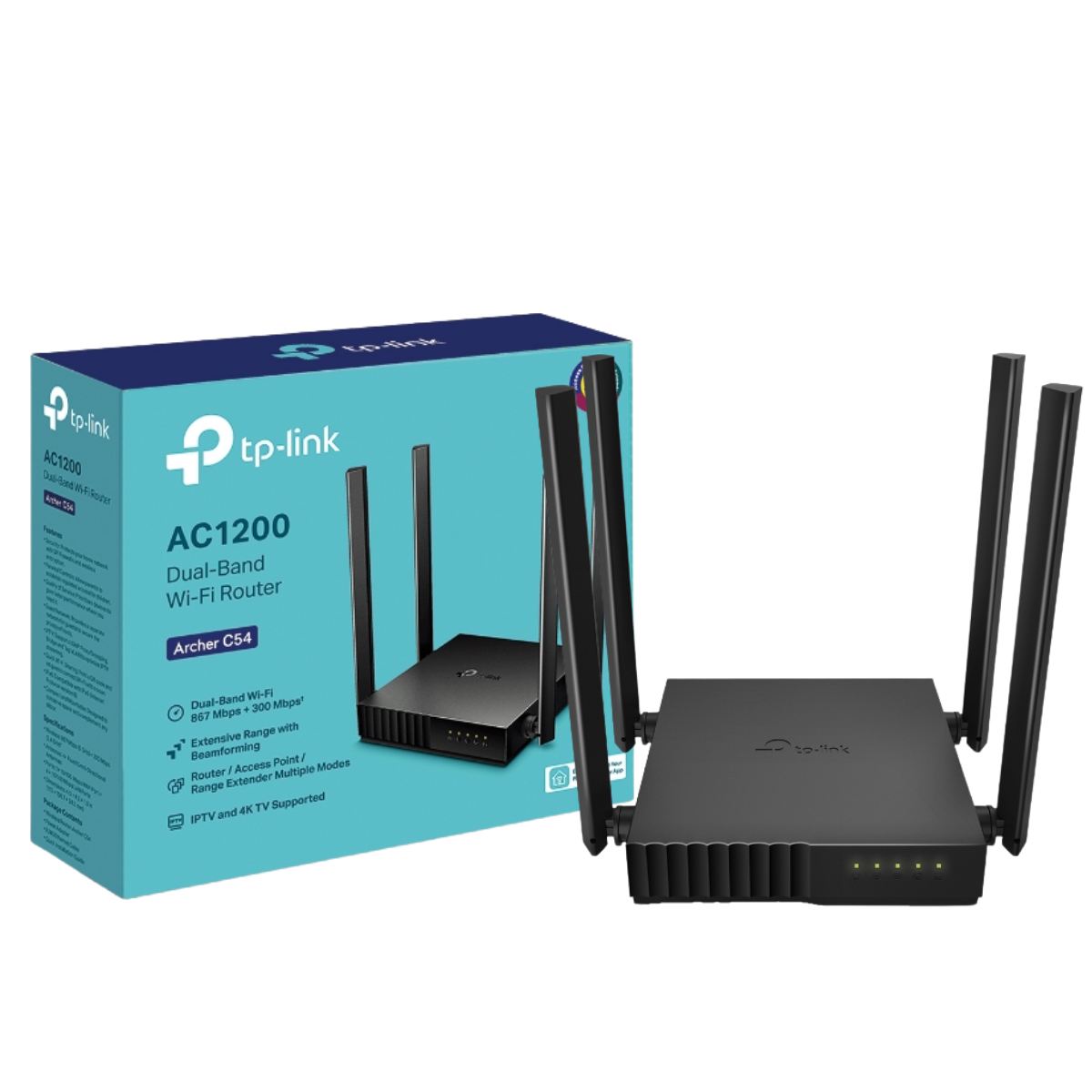 TP-LINK ARCHER C54 AC1200 Dual Band Wi-Fi Router รับประกันศูนย์ไทย