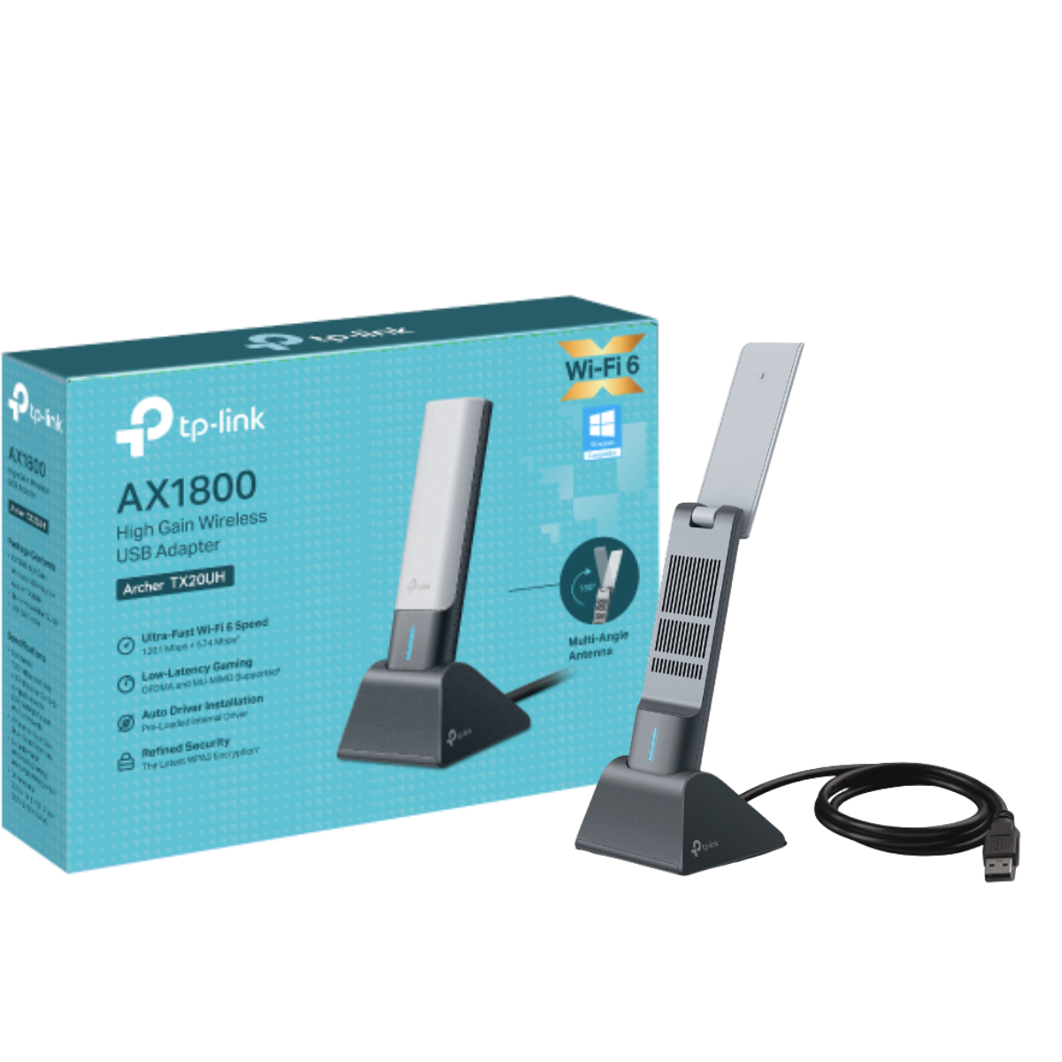TP-LINK ARCHER TX20UH AX1800 HIGH GAIN WIRELESS USB