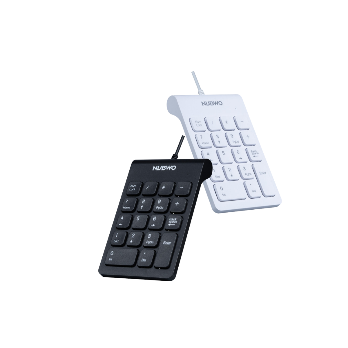 NUBWO NK46 NUMPAD คีย์บอร์ดแป้นตัวเลข แบบเสียบสายใช้งานได้เลย รับประกัน 1 ปี