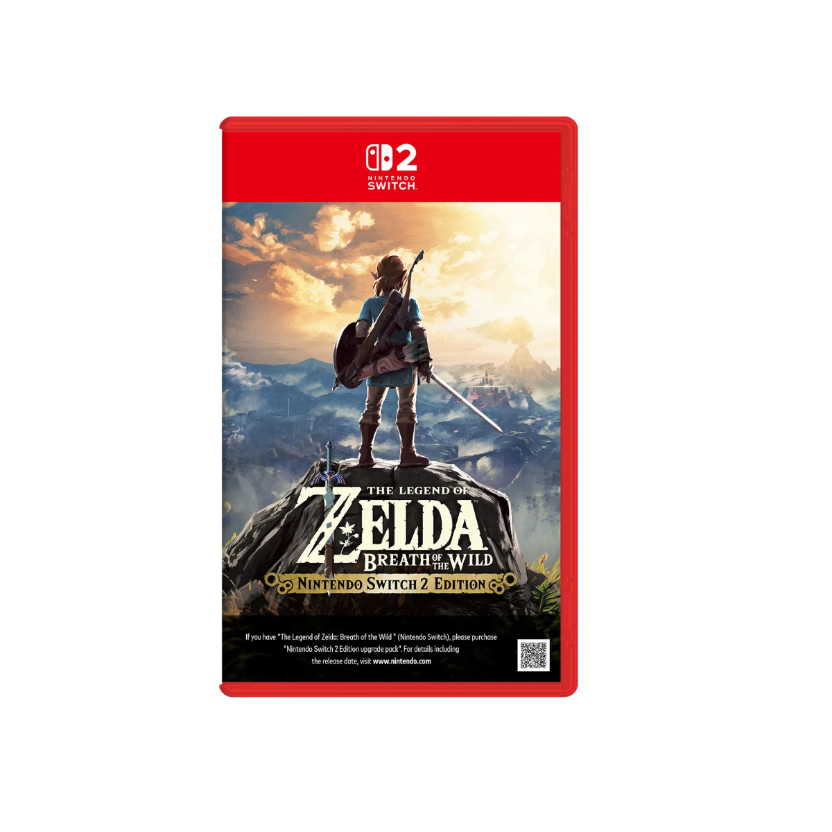 NINTENDO SWITCH 2 The Legend Of Zelda : Breath Of The Wild แผ่นเกม ตลับเกม มือหนึ่ง
