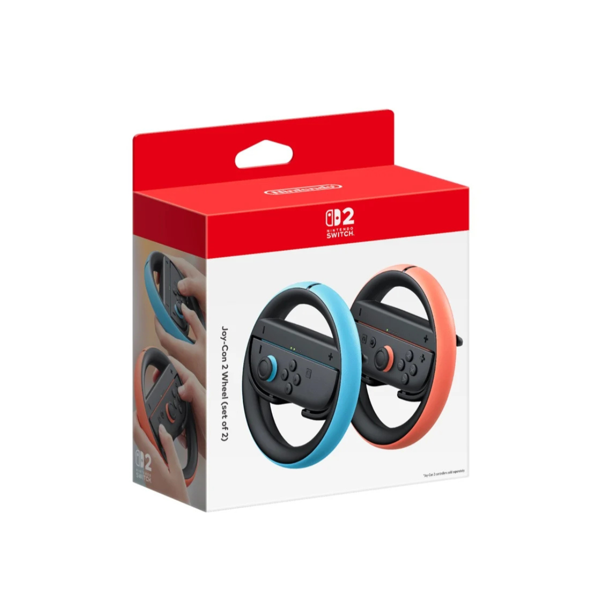 Nintendo switch 2 Joy-Con2 wheel (Set of 2) จอยพวงมาลัย สำหรับ Nintendo Switch 2 อุปกรณ์เสริมจอยเกม