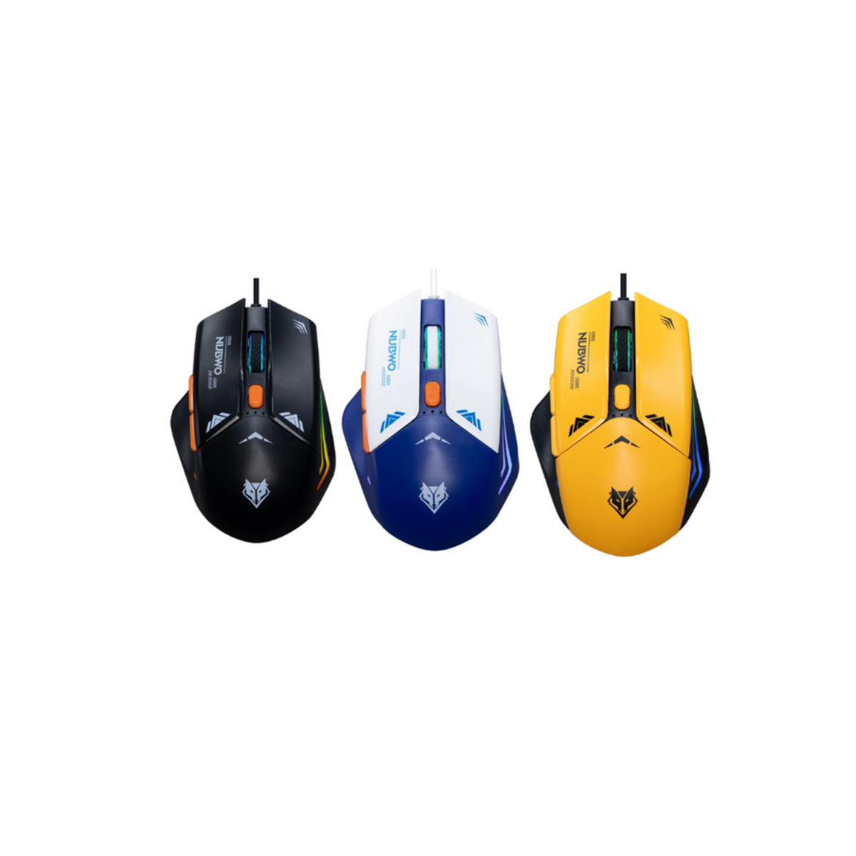 NUBWO NM107M Macro Gaming Mouse สินค้ารับประกัน 1 ปี