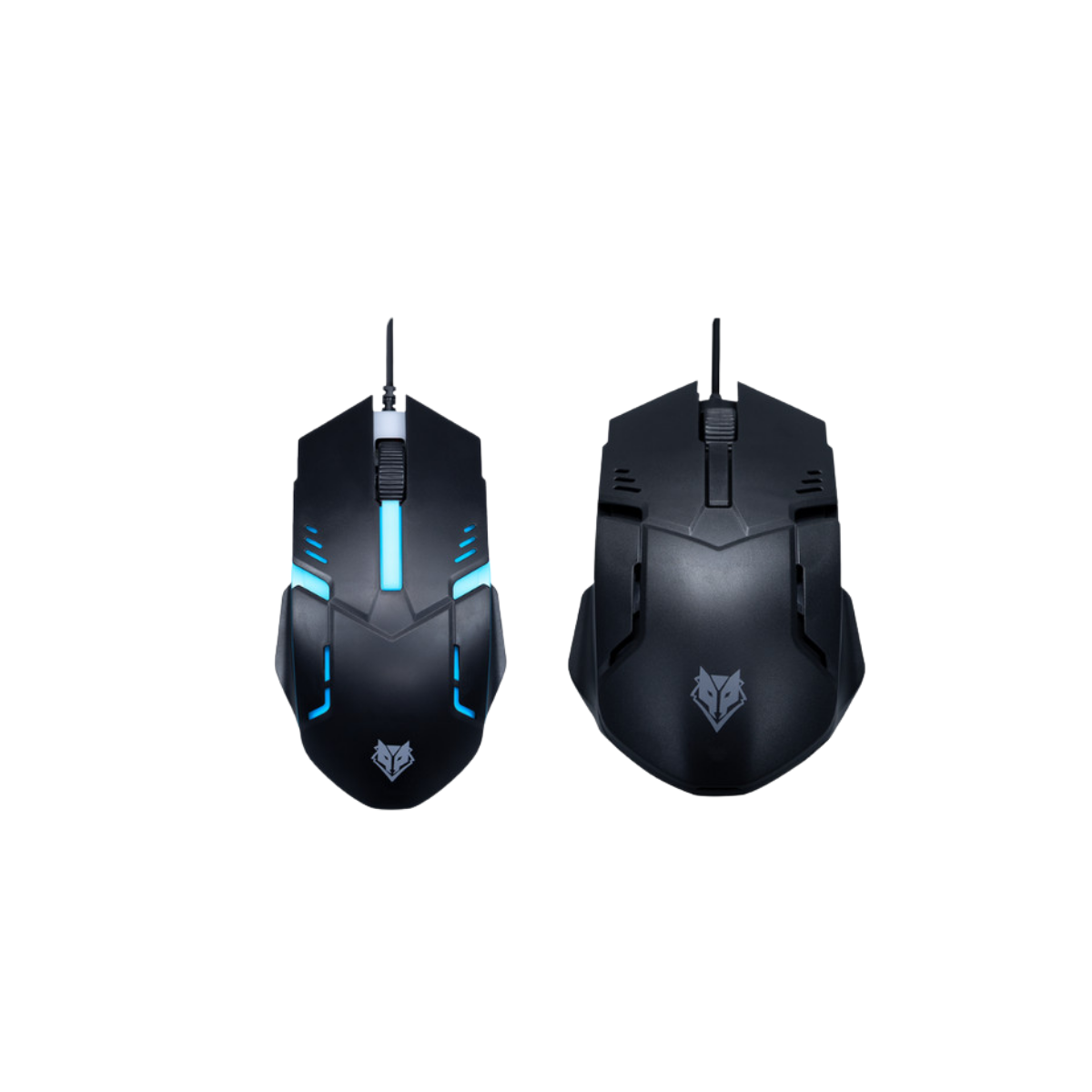 NUBWO NM162 รูปทรง Ergonomic เมาส์ แบบมีไฟ/ไม่มีไฟ สินค้ารับประกัน 1 ปี