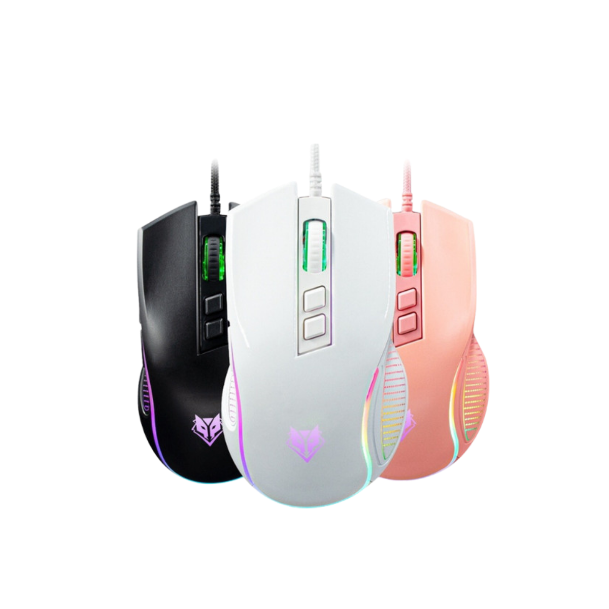 NUBWO NM-92M WIRED GAMING MOUSE RGB LIGHTING เมาส์เกมมิ่ง มีไฟ RGB