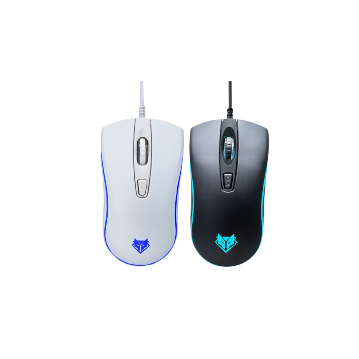 NUBWO NM95 WIRED GAMING MOUSE LED LIGHTING เมาส์เกมมิ่ง มีไฟ