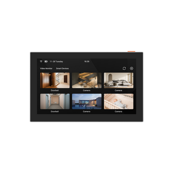 EZVIZ SD7 Smart Screen Smartly run your home security system ชาร์จผ่าน Type-C ขนาด 4,600mAh Wi-Fi2.4