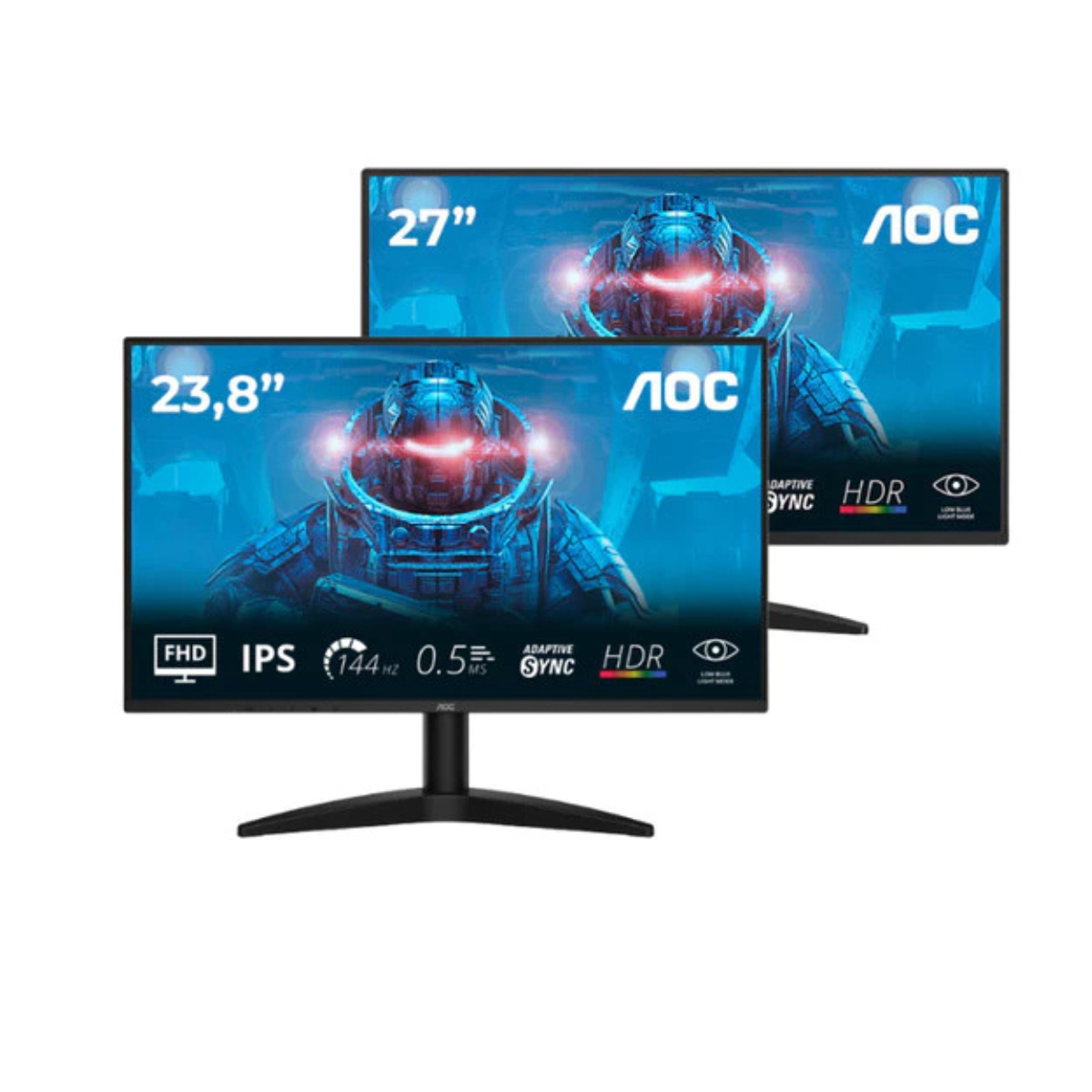 AOC MONITOR (จอมอนิเตอร์) 24B36X/27B36X IPS FHD 144Hz 4MS