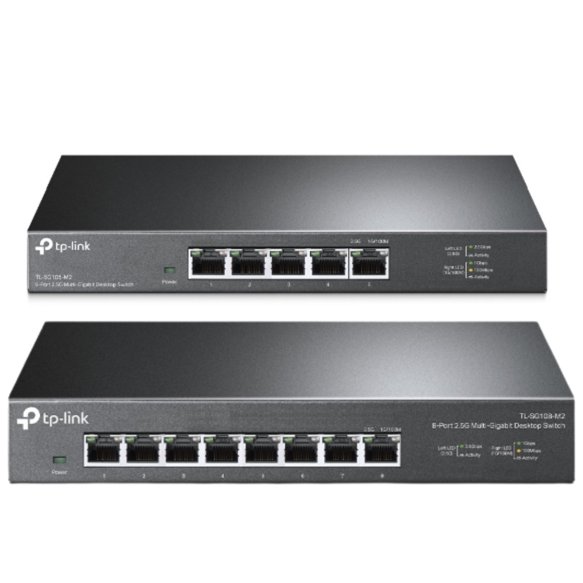 TP-Link SG105-M2 / SG108-M2 2.5G Desktop Switch รับประกันศูนย์ไทย