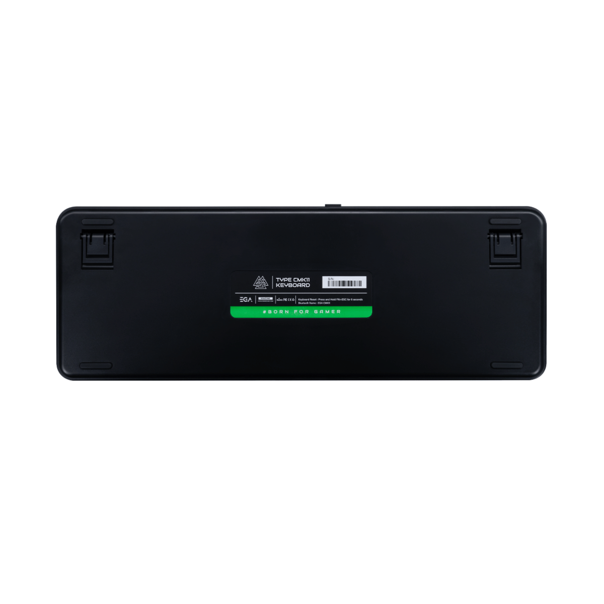 EGA TYPE CMK11 BLACK Saiko Linear Switch  คีย์บอร์ดเกมมิ่งไร้สาย