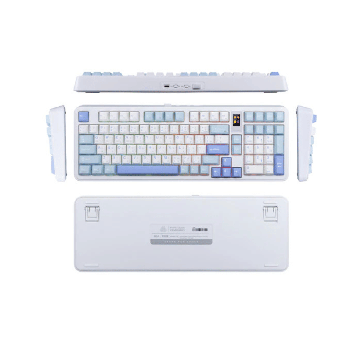 EGA TYPE CMK11 WHITE Saiko clicky Switch คีย์บอร์ดเกมมิ่งไร้สาย