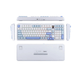 EGA TYPE CMK11 WHITE Saiko clicky Switch คีย์บอร์ดเกมมิ่งไร้สาย
