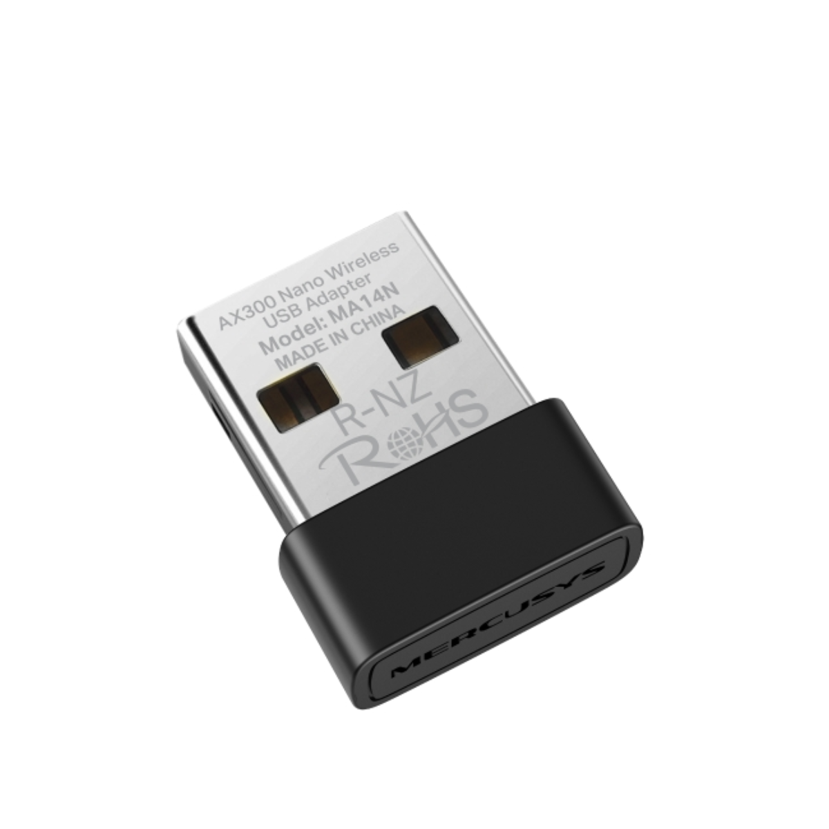 MERCUSYS MA14N USB อะแดปเตอร์ไวเลสนาโนไร้สาย AX300
