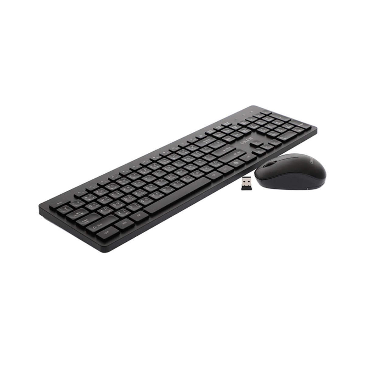 OKER K9300 ชุดคีย์บอร์ดเม้าส์ไร้สาย เมาส์ไร้สาย 2.4GHZ WIRELESS COMBO Mouse Keyboard
