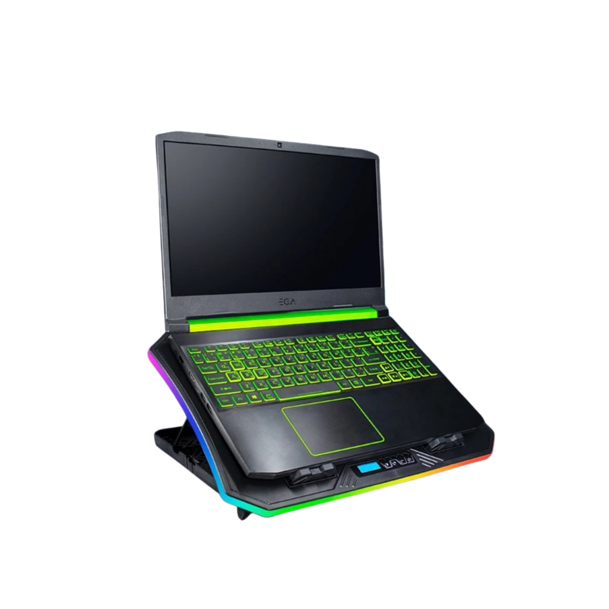 EGA TYPE CP3 COOLER PAD RGB LIGHTING พัดลมระบาย พัดลมรองโน้ตบุ๊ค