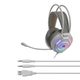OKER G225 WHITE GAMING HEADSET 3.5+USB PRO GAMING HEADSET รับประกัน 1ปี