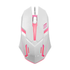 OKER OP-167 BLACK/WHITE/PINK WIRED LED GAMING MOUSE เมาส์เกมมิ่งมีไฟเปลี่ยนสี ประกัน 1 ปี