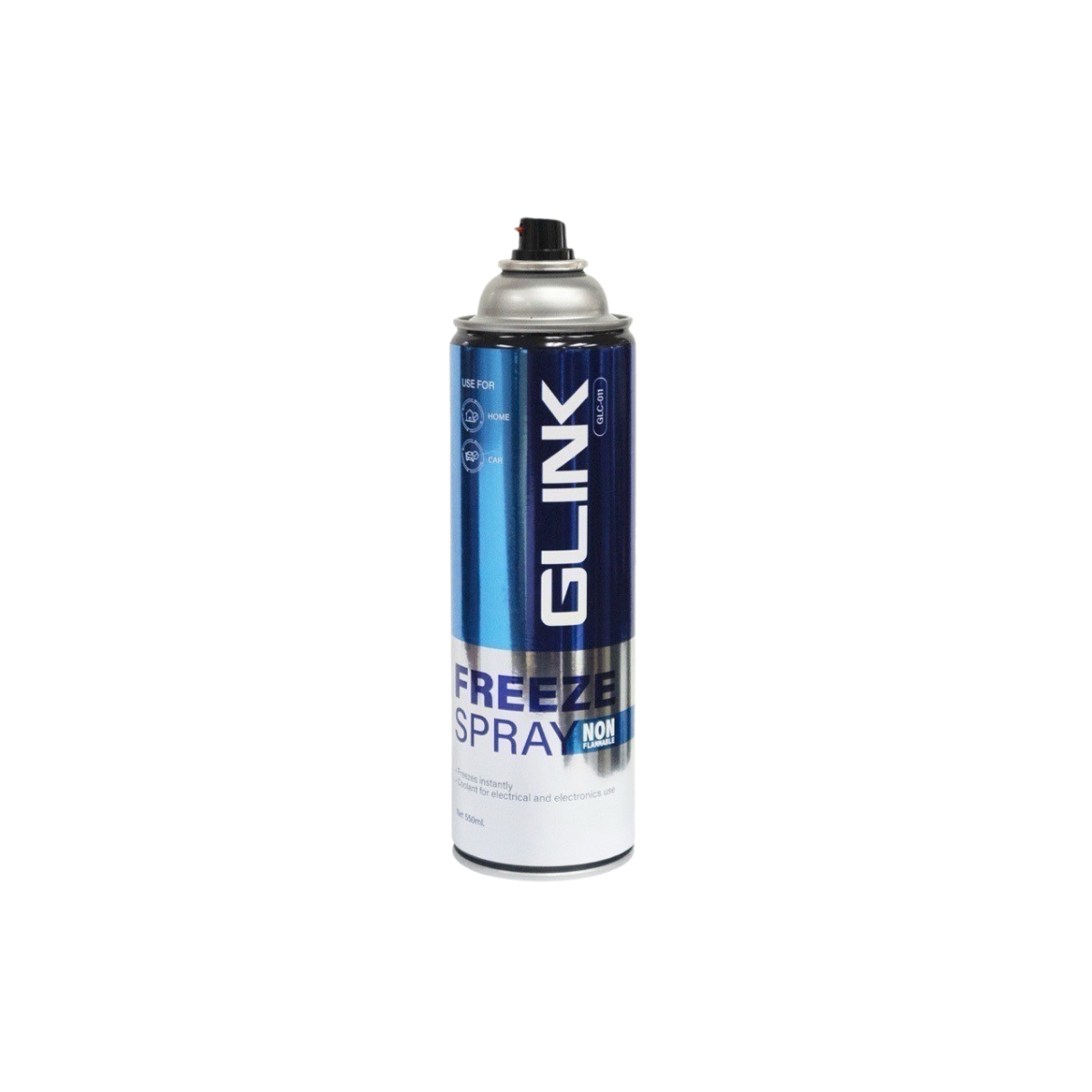 GLINK GLC011 GLC-011 550ML Freeze Spray สเปรย์ 0 องศา แบบไม่ติดไฟ เย็นทันที แห้งไว