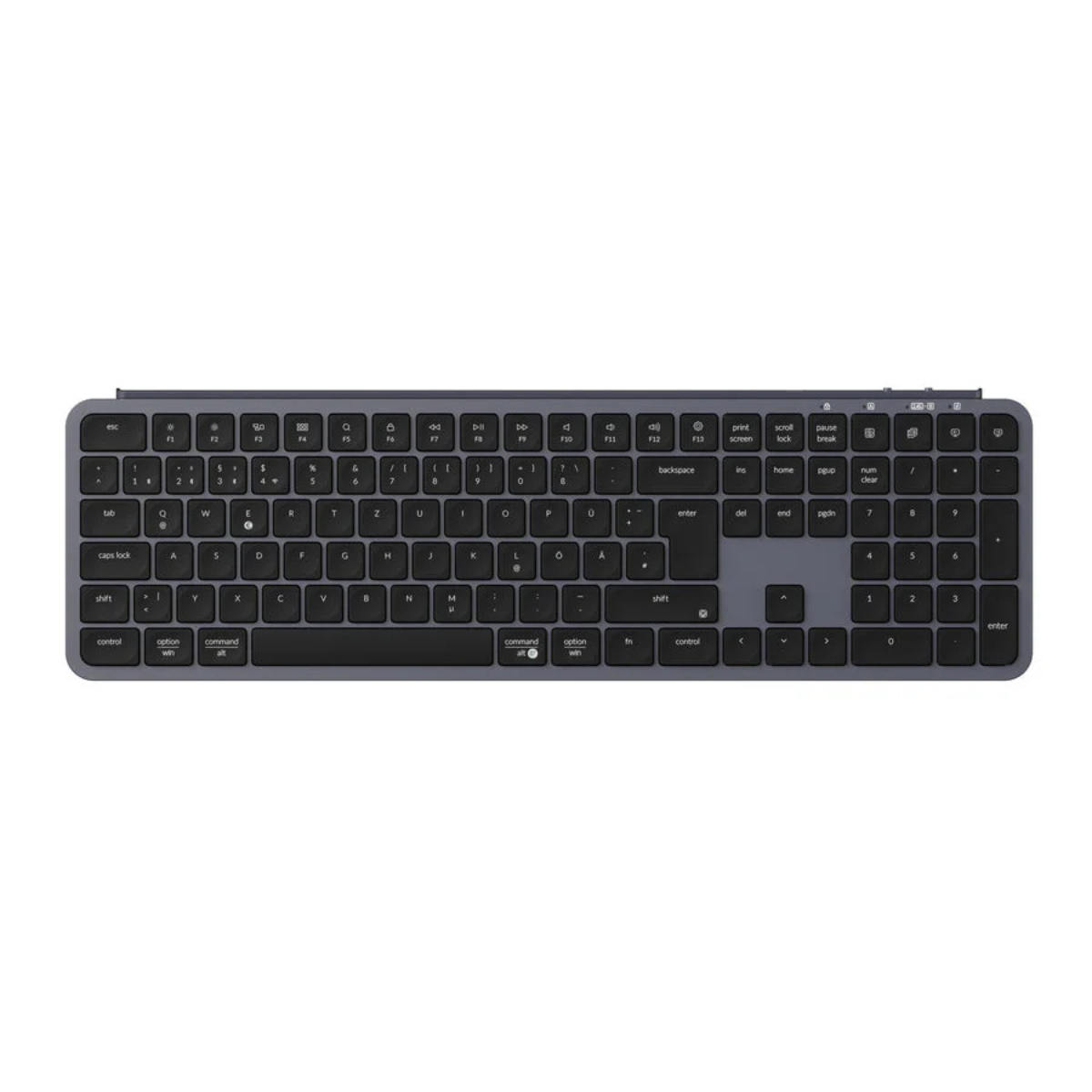KEYCHRON B6 PRO ULTRA SLIM WIRELESS KEYBOARD 100% FULL SIZED คีย์บอร์ดไร้สาย บางพิเศษ คีย์ TH/EN