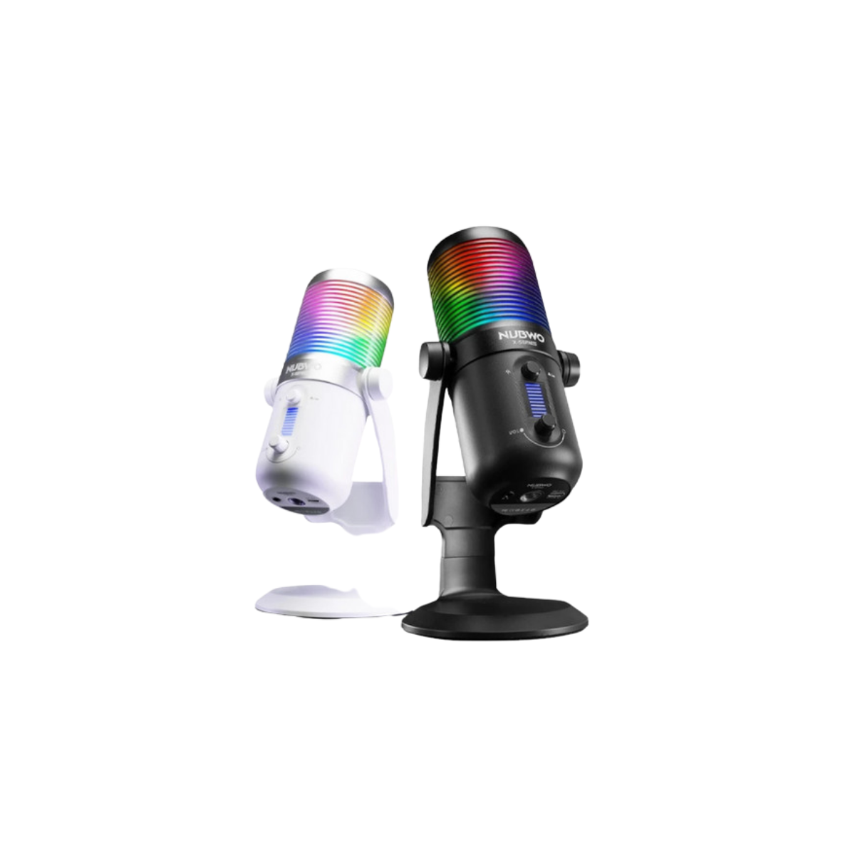 NUBWO X600+ HYPNOSIS MICROPHONE ไมค์สตรีมมิ่ง แคสเกมส์ อัดเสียง มีไฟ RGB ประกัน 2ปี