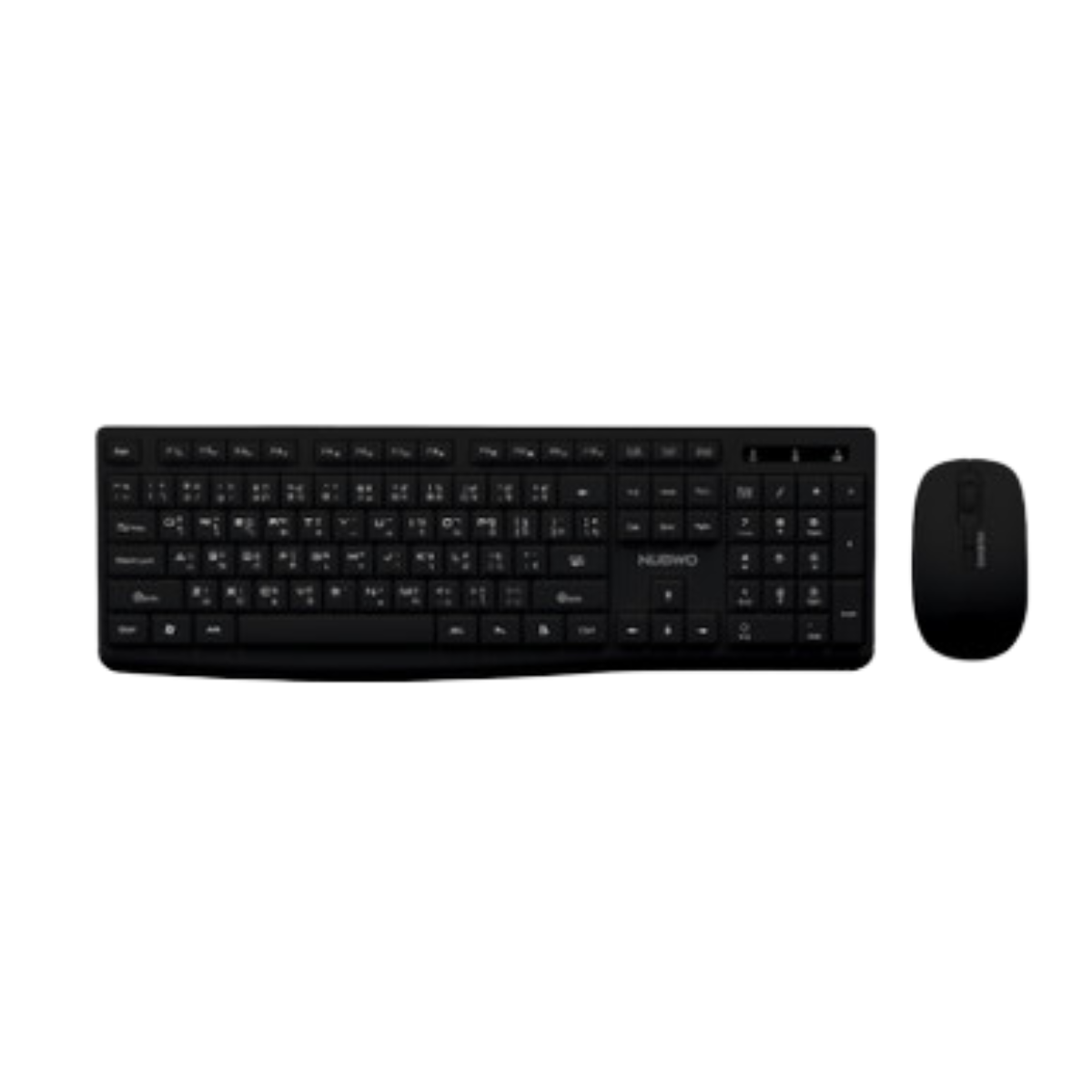 NUBWO NKM-625 WIRELESS KEYBOARD & MOUSE COMBO SET คีย์บอร์ดและเมาส์ไร้สาย