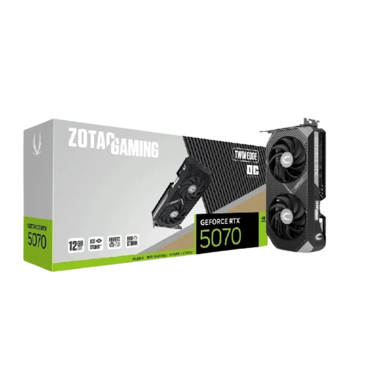 VGA (การ์ดจอ) ZOTAC GAMING RTX 5070 TWIN EDGE 12GB รับประกัน 3 ปี