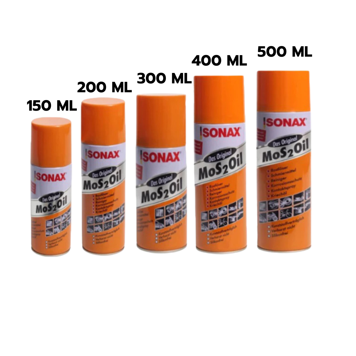 SONAX MoS2 Oil 150-500ML น้ำมันอเนกประสงค์