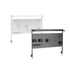 ERGONOZ ชั้นวางของติดโต๊ะ PANEL02 PEGBOARD DIY ขนาด 120 และ 140 cm. รับประกัน 1 ปี