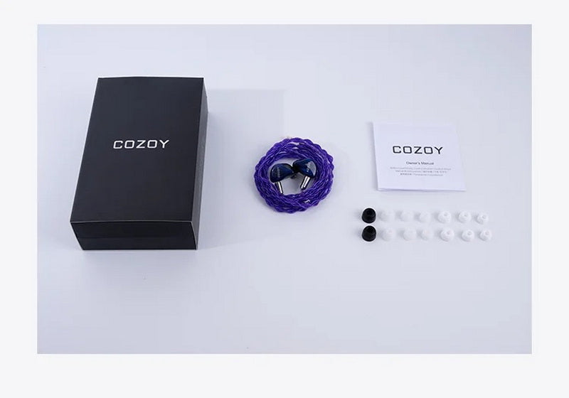 Cozoy D1 หูฟัง IEMs  ไดรเวอร์ Dynamic หูฟังเกมมิ่ง รับประกัน 1 ปี