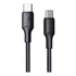 VOLTME CHARGING CABLE (สายชาร์จ) POWERLINK EDC 100W USB-C 1.2M C2278 Black รับประกัน 2 ปี
