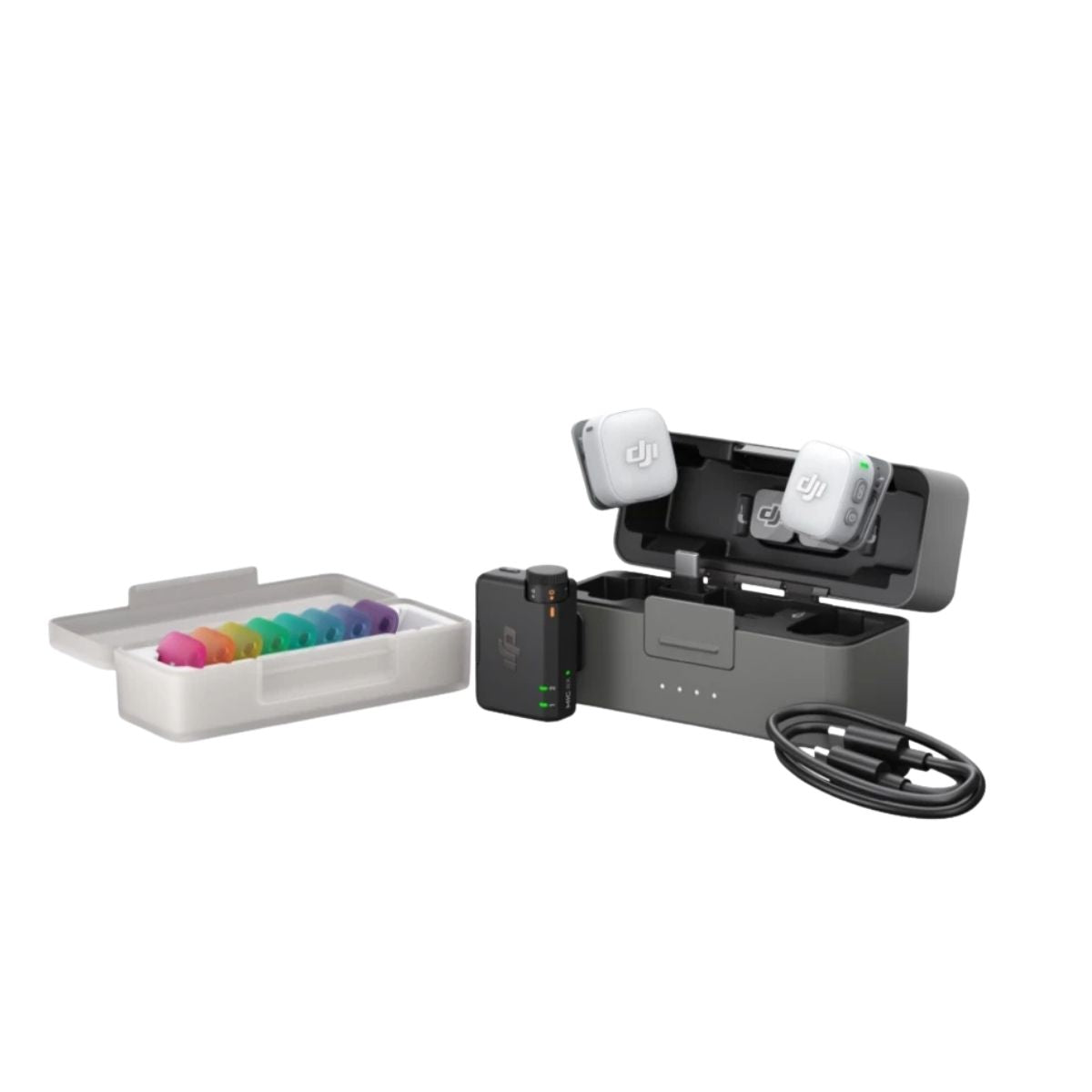 DJI Mic Mini 2 ไมค์ไร้สาย (2 TX + 1 Mobile RX + Charging Case) ประกัน 1 ปี