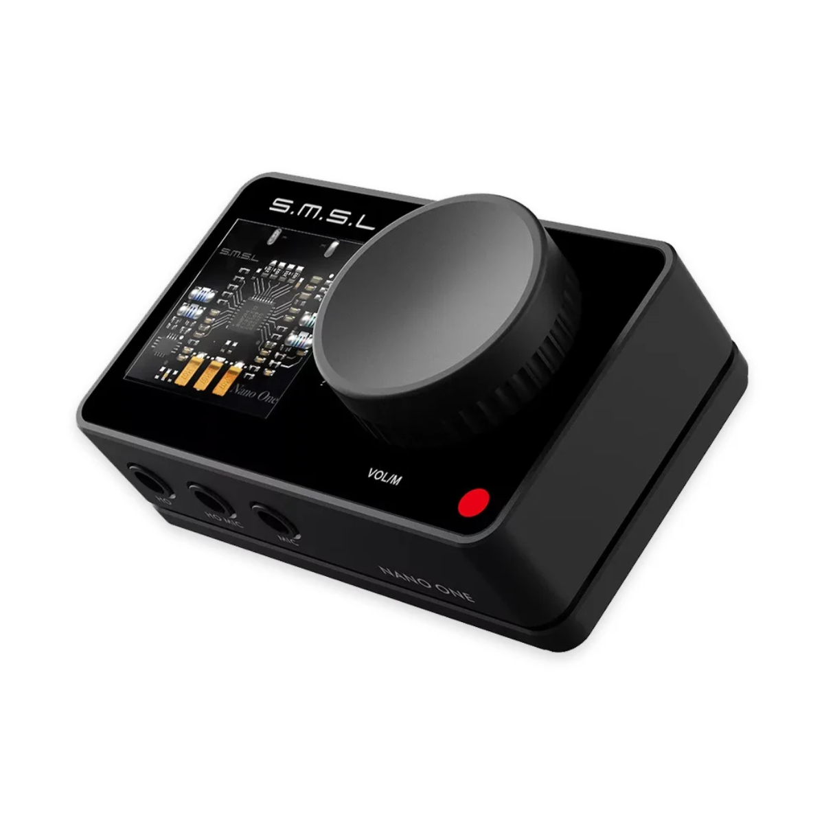 SMSL Nano One ซาวด์การ์ดเกมมิ่ง สี Black พร้อมระบบปรับจูนเสียงให้เนียนสวยแบบเรียลไทม์ ประกัน 1 ปี