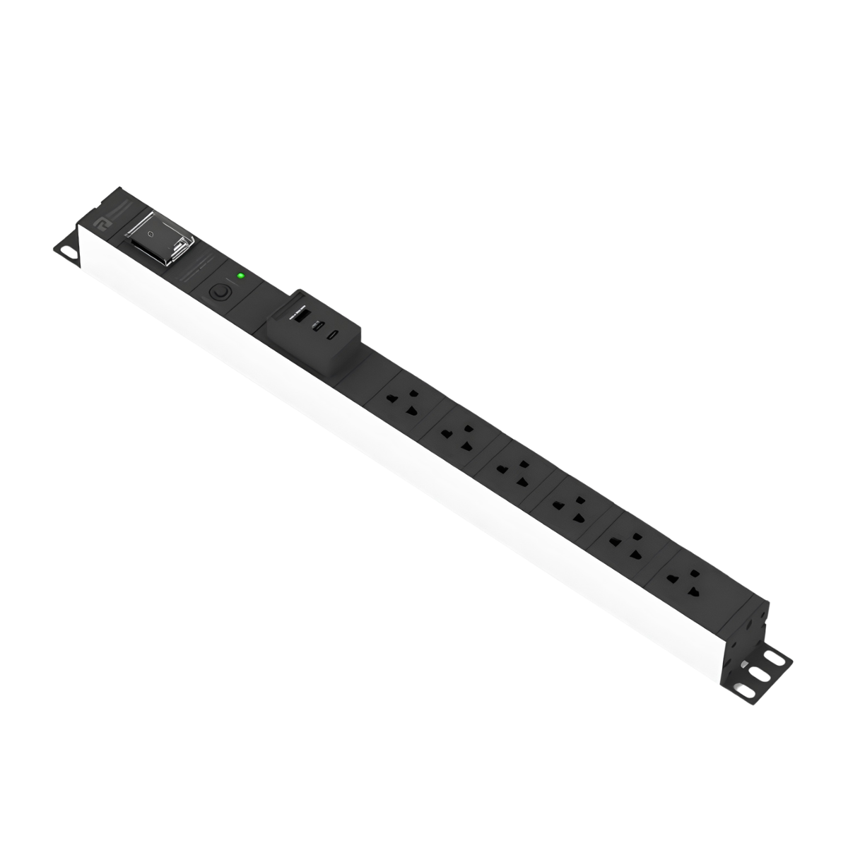 PowerconneX Double Protection  PXC5PVTTS-TS06C2A1 ปลั๊กไฟ 6 ช่อง + USB-C-A รับประกัน 5 ปี