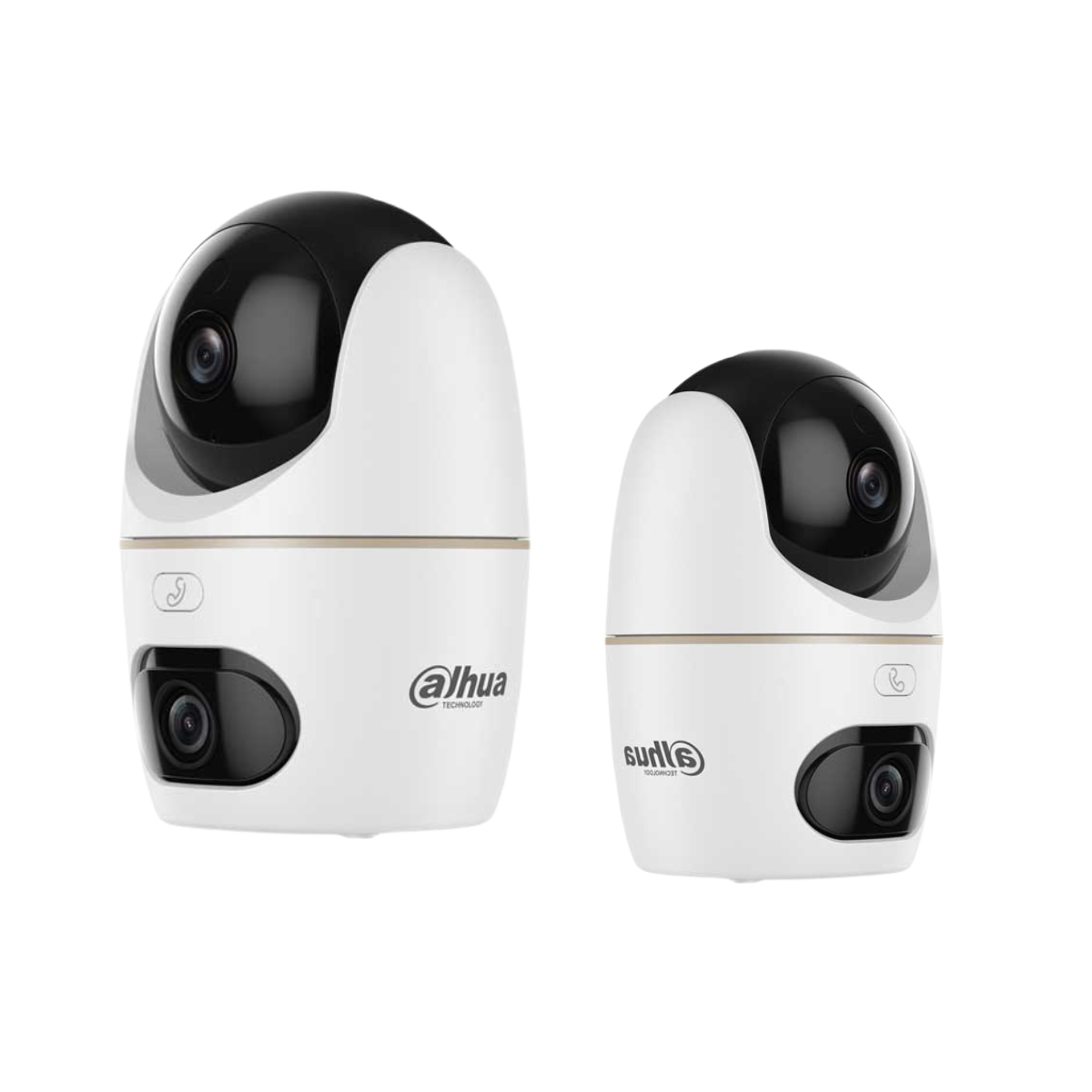 DAHUA กล้องวงจรปิดไร้สาย รุ่น DH-H5D-5F (5MP) / DH-H3D-3F (3MP) หมุนได้ 360° ดูผ่านมือถือฟรี ประกันศูนย์