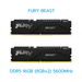 KINGSTON RAM (แรม) FURY BEAST/FURY BEAST(RGB) 8GB-32GB DDR5 LIFETIME WARRANTY