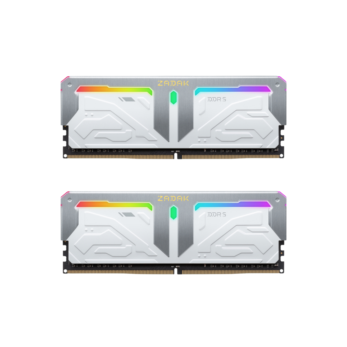 ZADAK RAM (แรม) SPARK 32GB(16GBx2) DDR5 5600MHz-6400MHz DIMM RGB WHITE AURA2 WARRANTY 3 YEARS