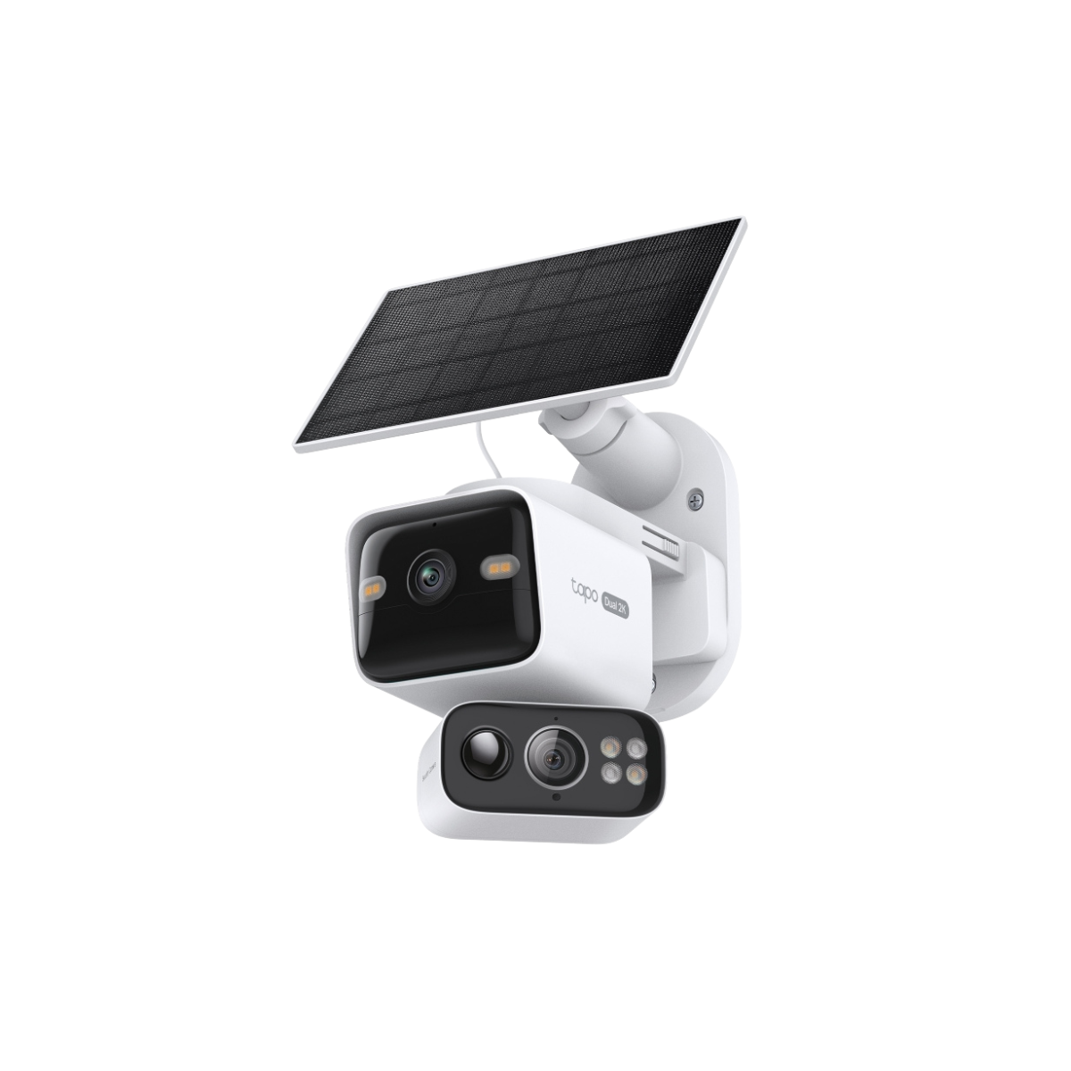 TAPO C645D KIT ชุดกล้องวงจรปิด 2K 3MP แผงโซลาร์ Solar-Powered Dual-Lens Pan/Tilt Security Camera Kit